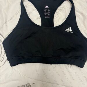 Adidas Black Sports Bra Racerback Performance
